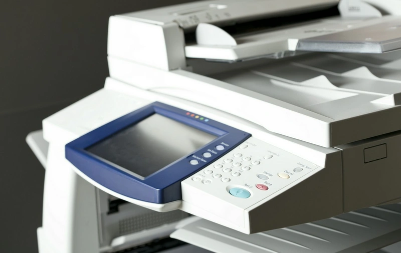 drukarka z wyświetlaczem